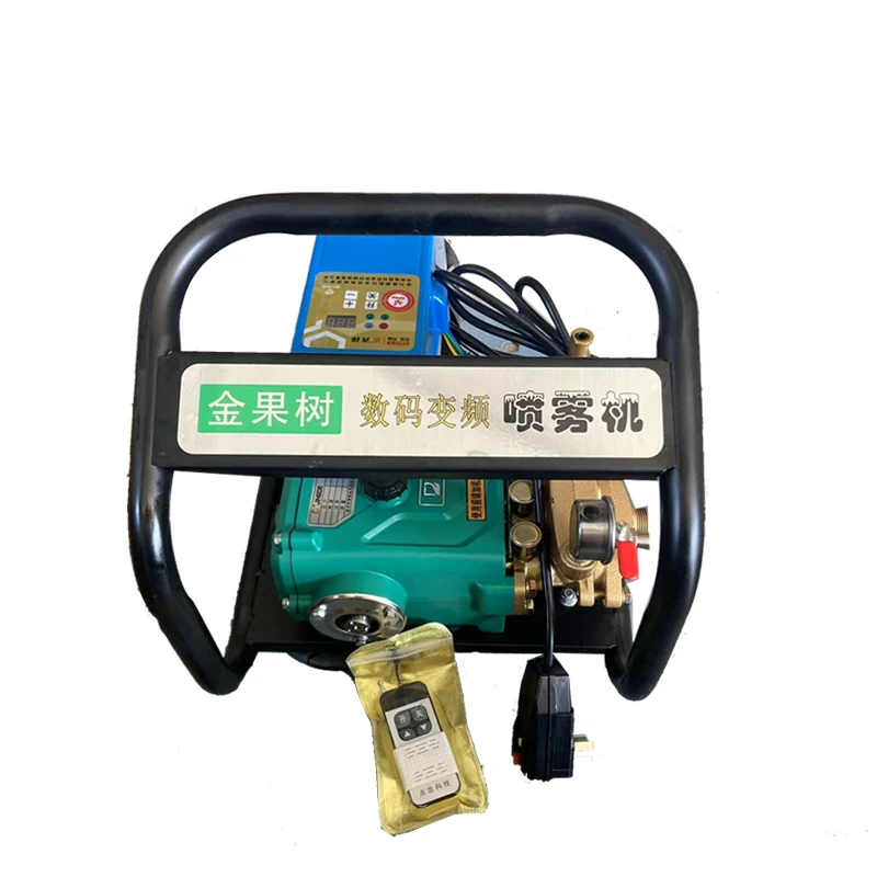 48V/220V Golden Fruit Tree High Pressure Pump Machine Three Cylinders Piston Agricultural Fruit Tree