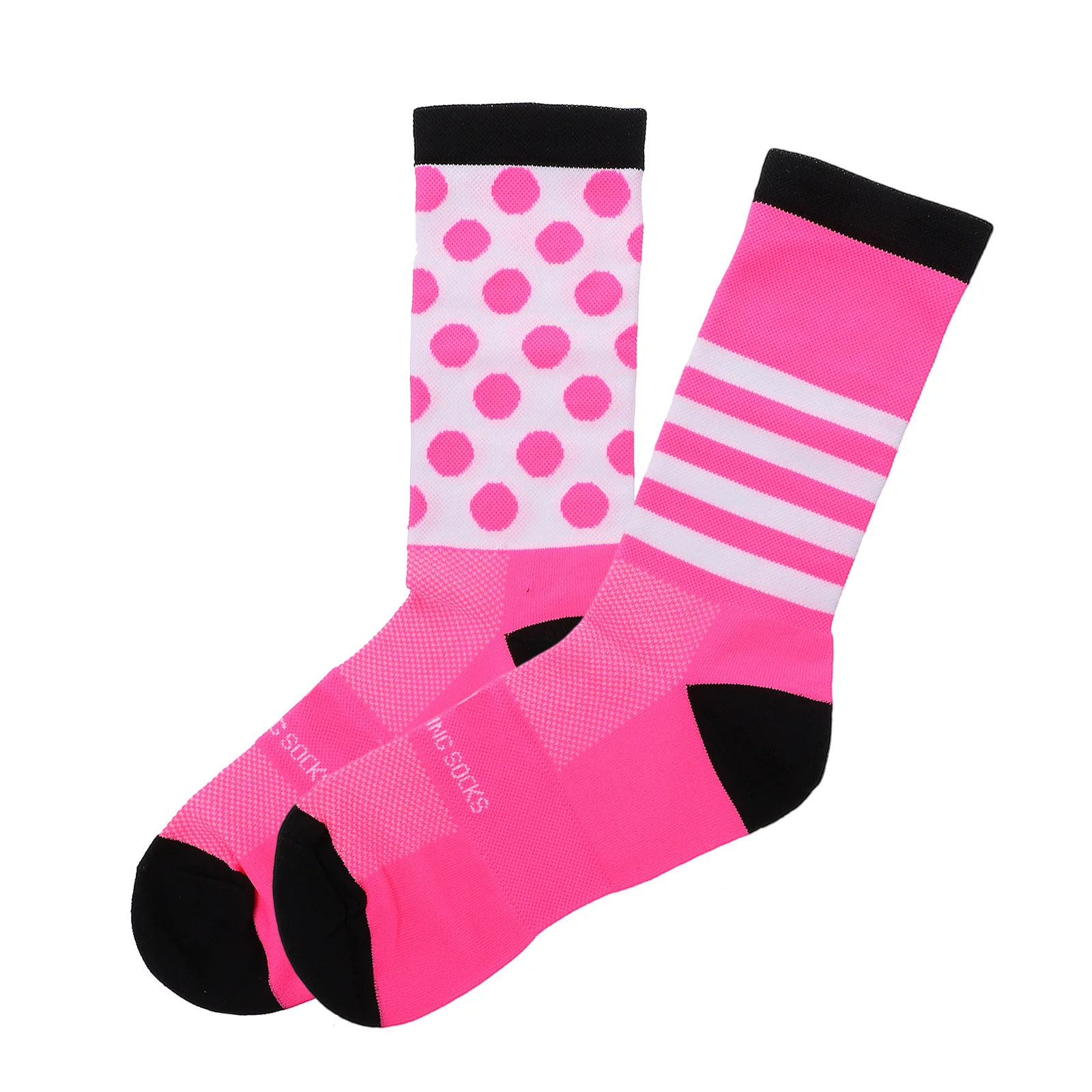 

1Pair Running Socks Breathable Athletic Mid-Stocking Socks for Men Women Sports Fitness Training Travel Gym Wear Sweat