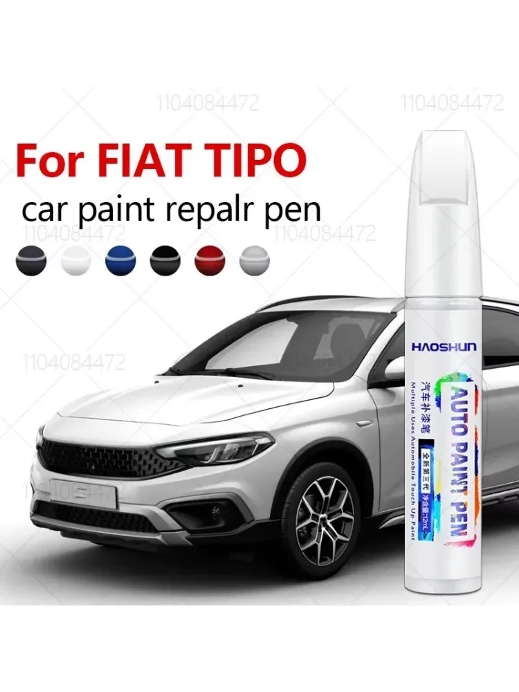 Verf Reparatie Pen Touch Up Scratch Remover DIY Auto Accessoires Zwart Wit Groen Zilver Oranje Blauw Voor FIAT TIPO 2015-2024 356 - afbeelding 2