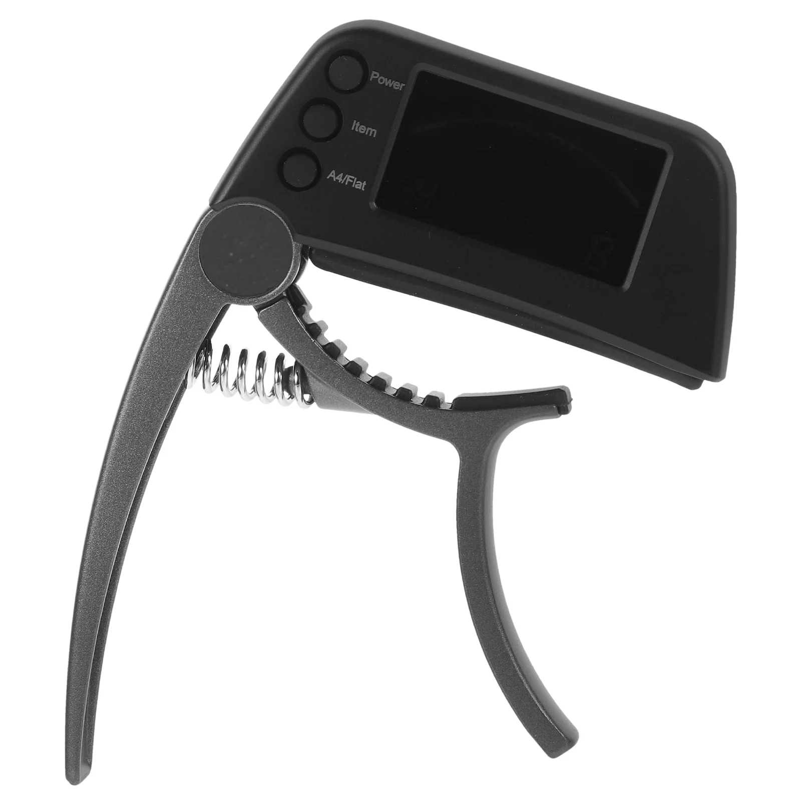 

Electronic Digital Lcd Guitar Tuner Capo 2-In-1 Clip On For Acoustic Electric Classical Guitar Ukulele Banjo Gold Ultra