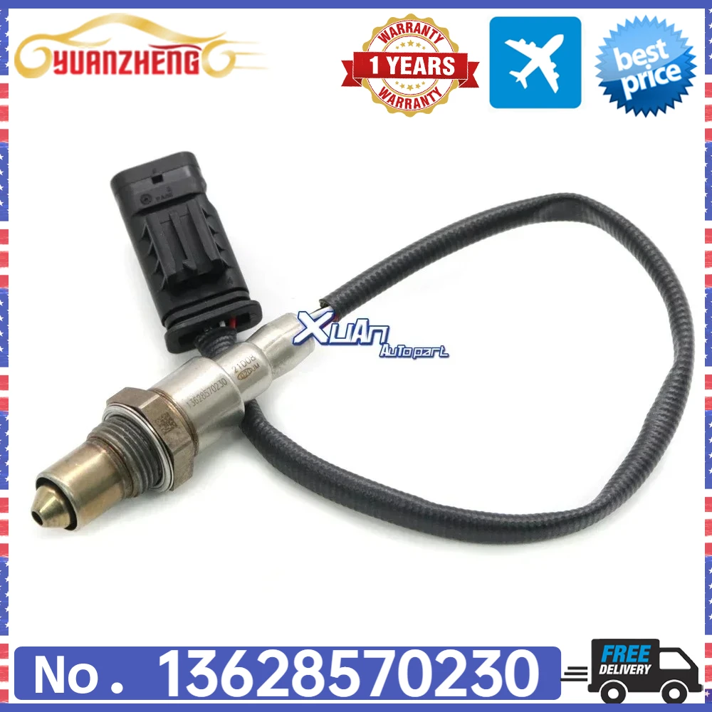 13628570230 For BMW F10 F11 F15 F20 F21 F22 F23 F26 F30 F31 F32 F33 F34 F36 X3 X5 Car NEW Air Fuel Ratio Lambda O2 Oxygen Sensor