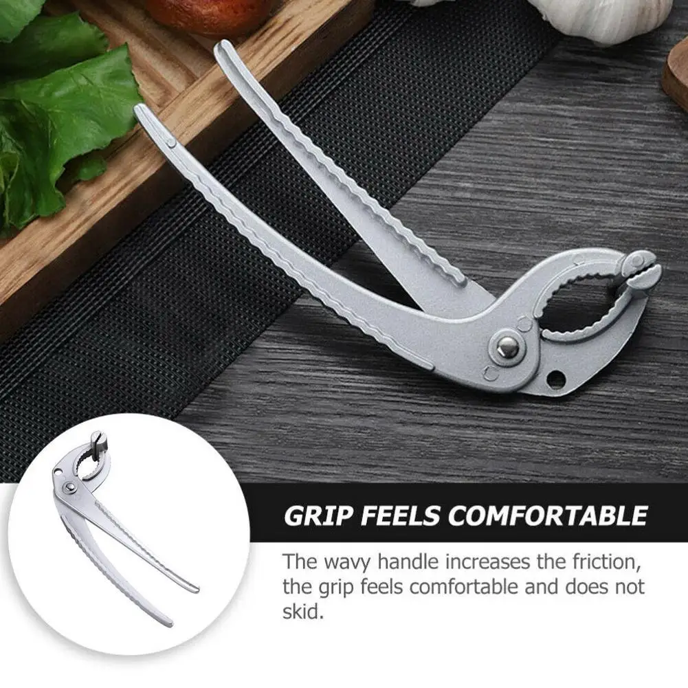 Verbrühungsschutzklemme aus Aluminiumlegierung, tragbare Pfannenschüssel, Greifer, Kochgeschirr, Camping, Picknick, Grill, Küche, Schüssel, Geschirr, Backblech