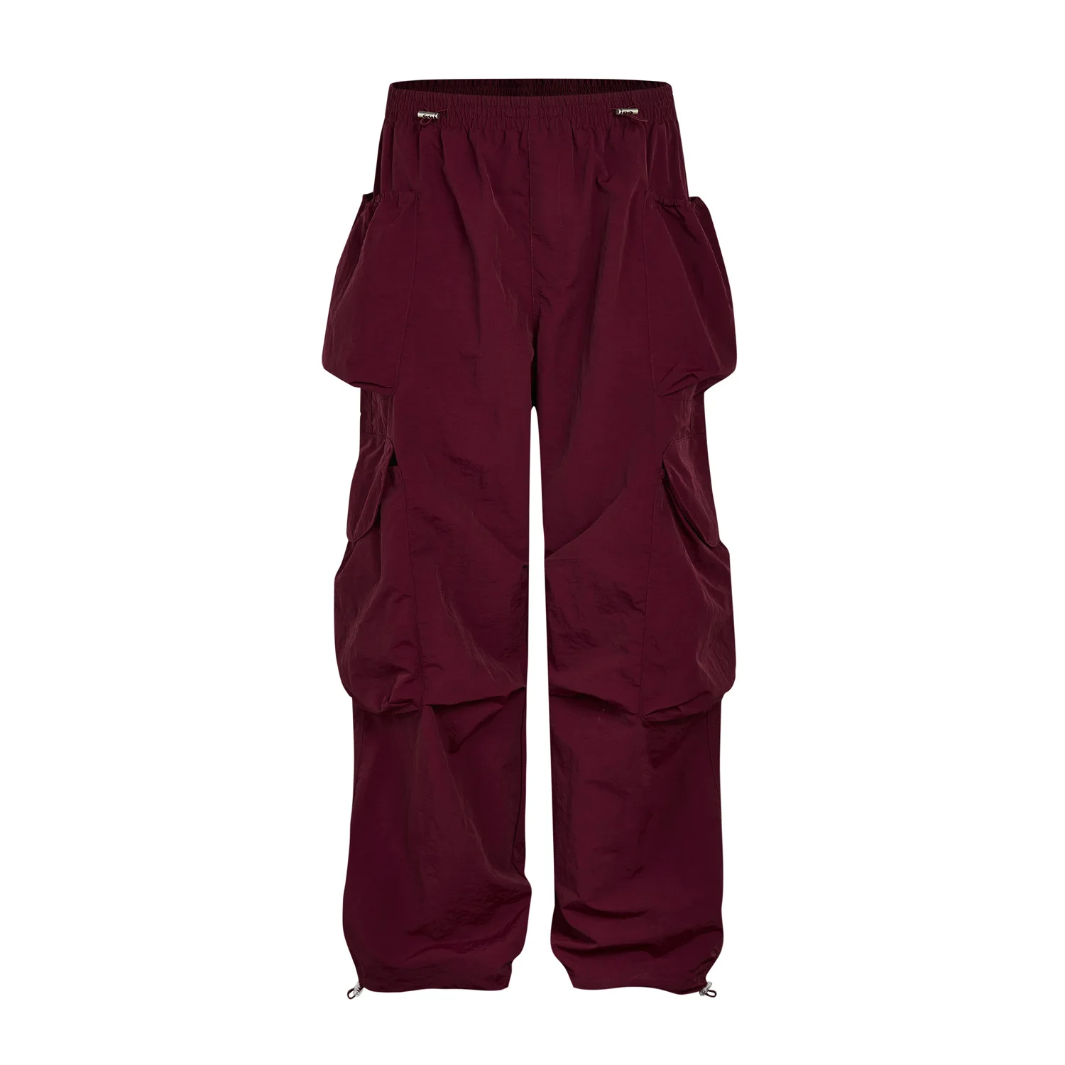 MADE EXTREME Loose Waterproof Multi Pocket Wide Leg Pants for Men Harajuku Hip Hop Baggy Pants