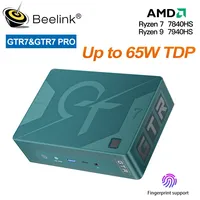 Beelink Gtr7 Pro Gaming Mini Pc Ryzen 9 7940hs Tot 65W Tdp Ondersteuning Overgeklokt Win 11  Desktop Mini Computer