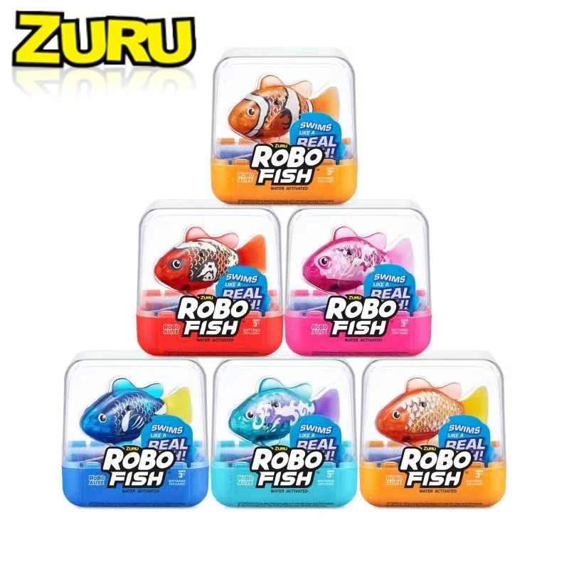 ZURU Clown Fish Children Shower and Water Playing Little Turtle Toy Electric Simulation Animal Holiday Gifts for Children
