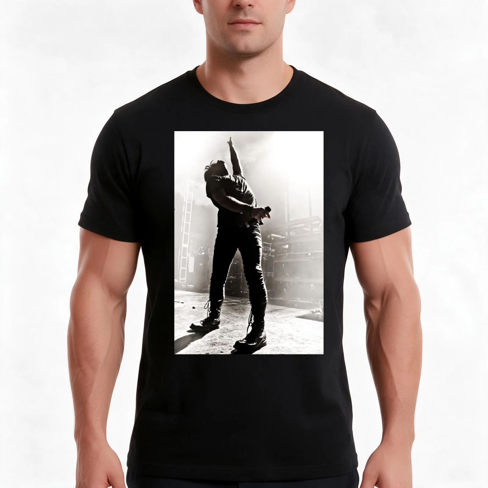 Gary Numan T-Shirt Summer Casual Cotton Tee Oversized Streetwear Tops Vintage Graphic Print Loose Fit Short Sleeve