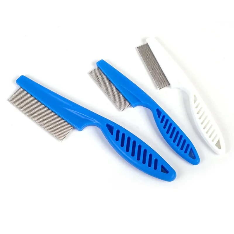 Small Pet Grooming Brush Rabbit Hair Remover Flea Comb Shampoo Bath Brush for Rabbit Hamster Guinea Pig Cleaning Tools