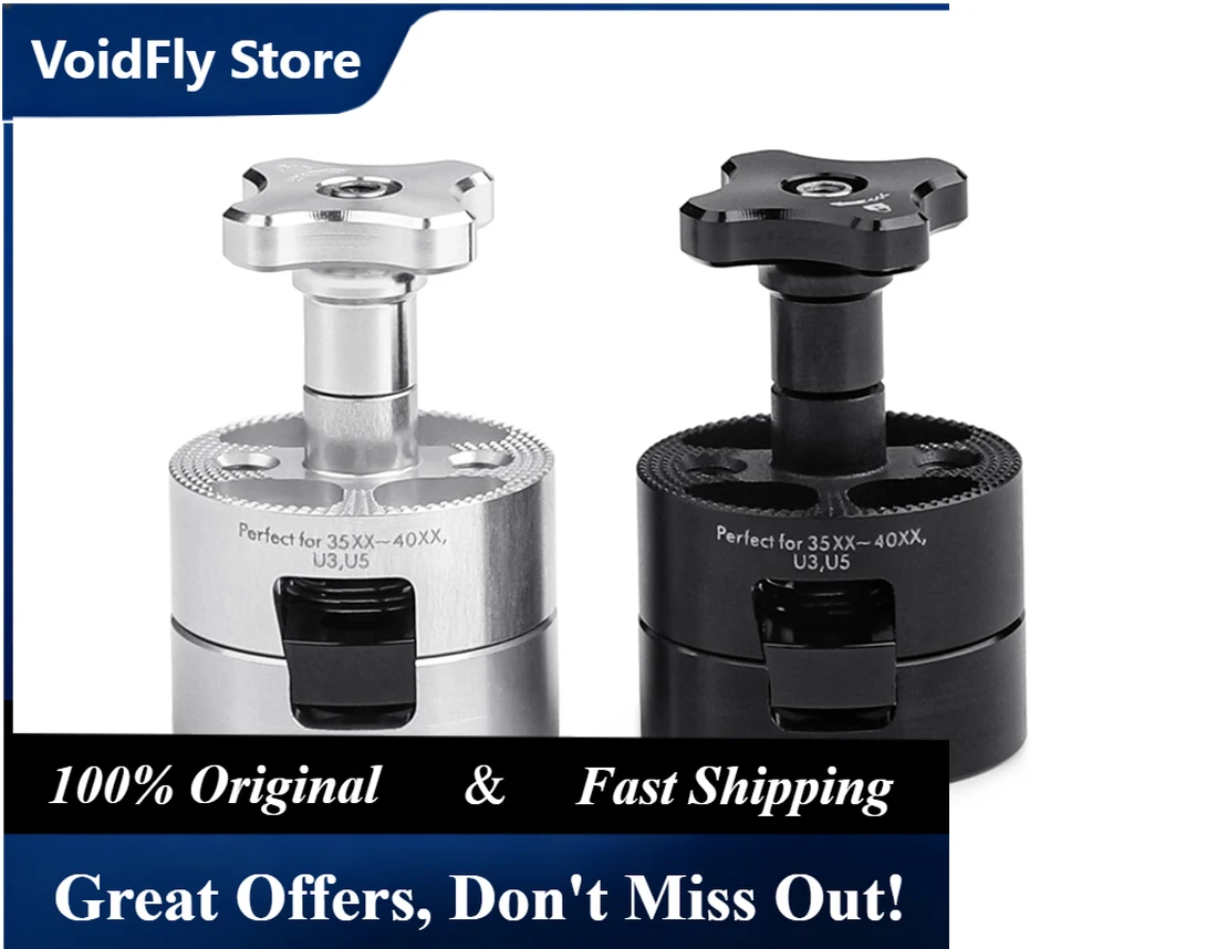 VoidFly New T-MOTOR Quick-Attach-Detach Propeller Adapter Q1418 Q1824 Q2434 Quicker in Mounting Durable for Double Locking Safer