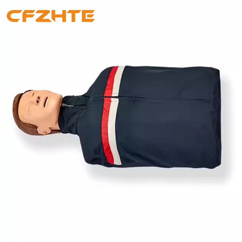 Cardiopulmonary Resuscitation Simulation Human Half Body CPR Cardiac Emergency Nursing Training Model