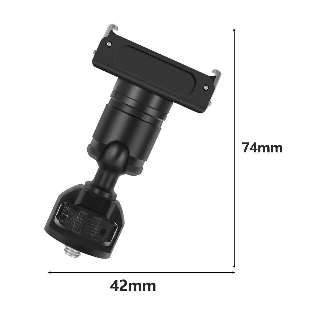 Magnetische Basis für DJI ACTION 5pro 4 3 2 Adapter Stativhalterung mit 1/4 Schraube ARRI Mount Sportkamera Helm Fix Mount Basishalter – Detail 22
