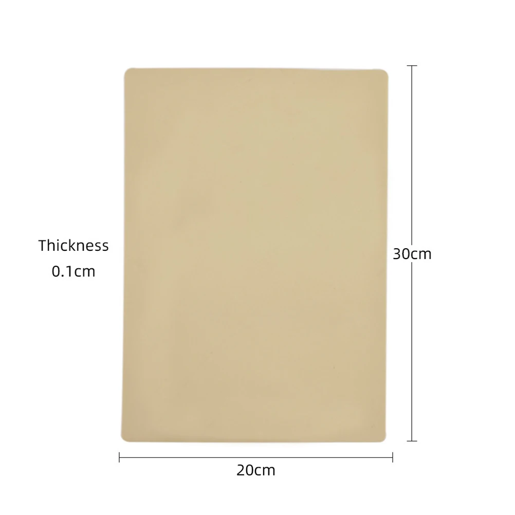 

Premium Tattoo Practice Skin Beige Elastic Skin-Like Material Lightweight Portable Easy Storage For Artists Beginners Practice