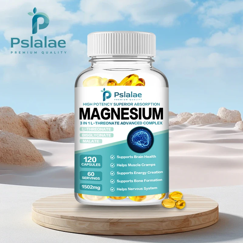 Magnesium L-Threonate Complex - Improves Sleep Quality, Relieves Stress, and Supports Memory and Cognitive Function