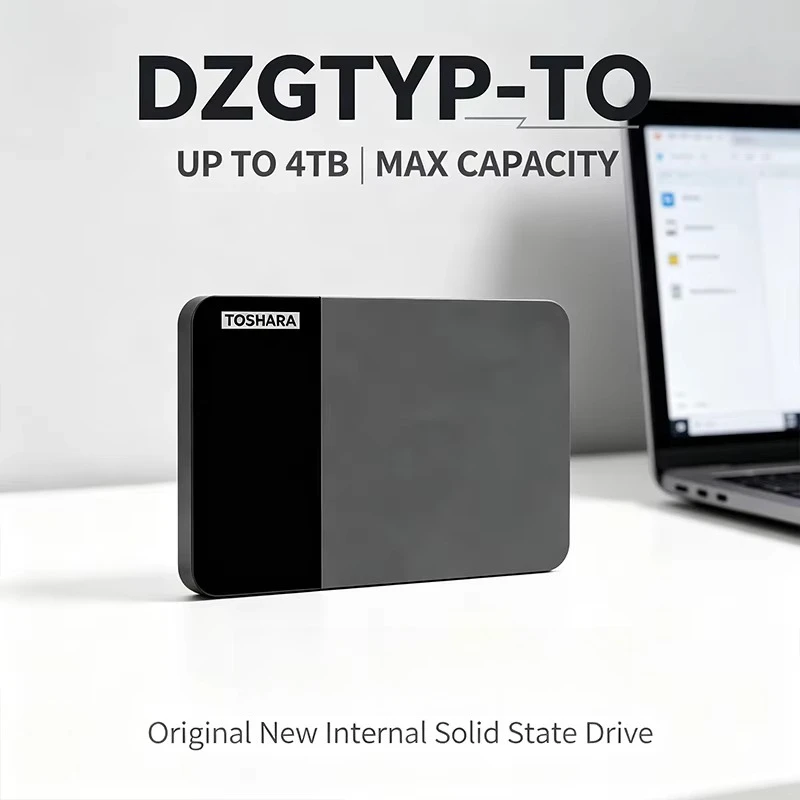 Original T0 Portable External Hard Drive High Speed Storage Disk Compatible With Laptop Desktop Mac Android Mobile Data Backup