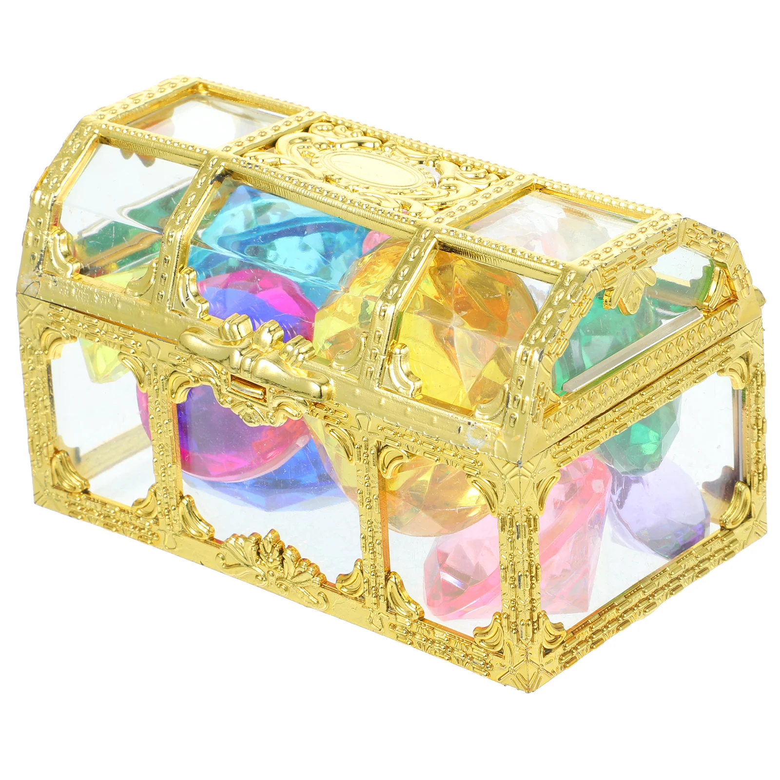 1 مجموعة الأحجار الكريمة الملونة الغوص الأحجار الكريمة الصيف بركة تحت الماء الكنز زينة للأطفال حفلة عيد ميلاد بركة زينة الحفلات #4