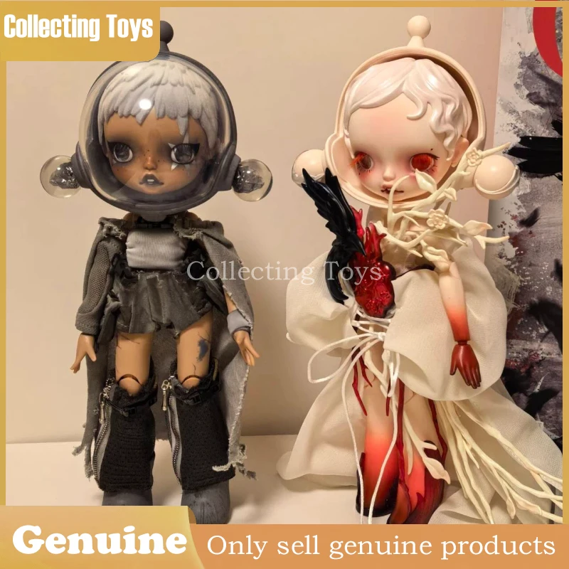 

Оригинальная коллекционная фигурка Pop Mart Skullpanda Hamcus 1/6, подвижная, высококачественная, для декора рабочего стола, модель детской игрушки