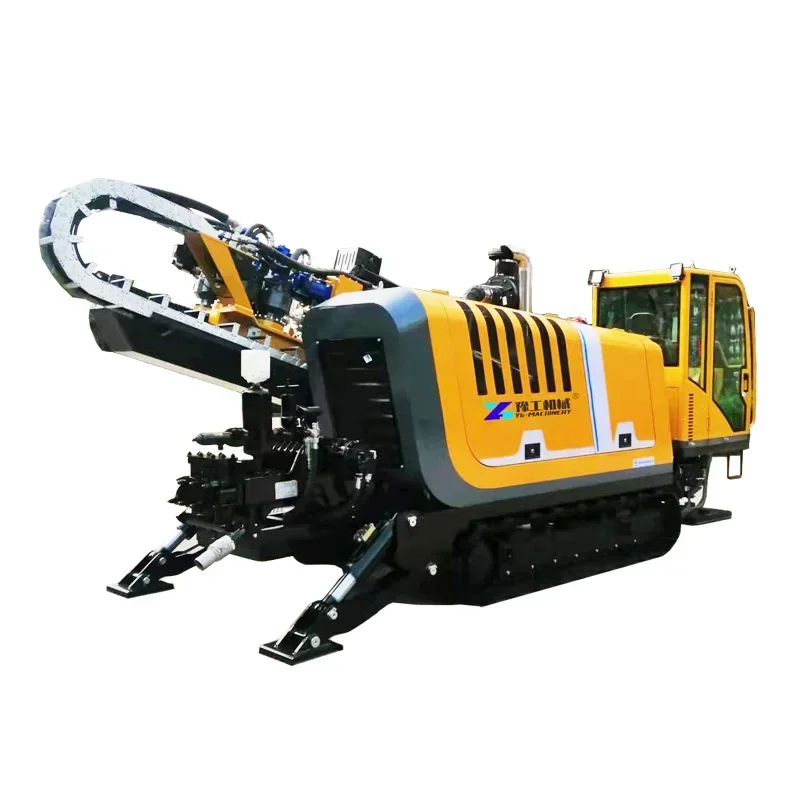 Horizontal Directional Rock Drill Machine Borehole Drilling Rig  HDD Drill Rig Construction Plant Pipeline HDD Rig Manufacturer