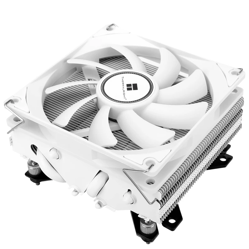 Imagem -06 - Thermalright Axp90-x47 Branco Cpu Cooler 47 mm Fino Heatpipe Desktop pc Empurrar para Baixo Cooler para Intel 1700 115x Amd Am4