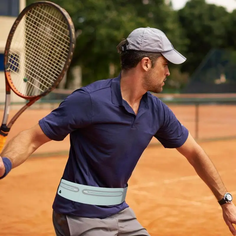 Correndo Fanny Pack para Homens e Mulheres, Bolsa de Cintura, Workout Fanny Pack, Reflexivo, Exercício, Telefones, Correia