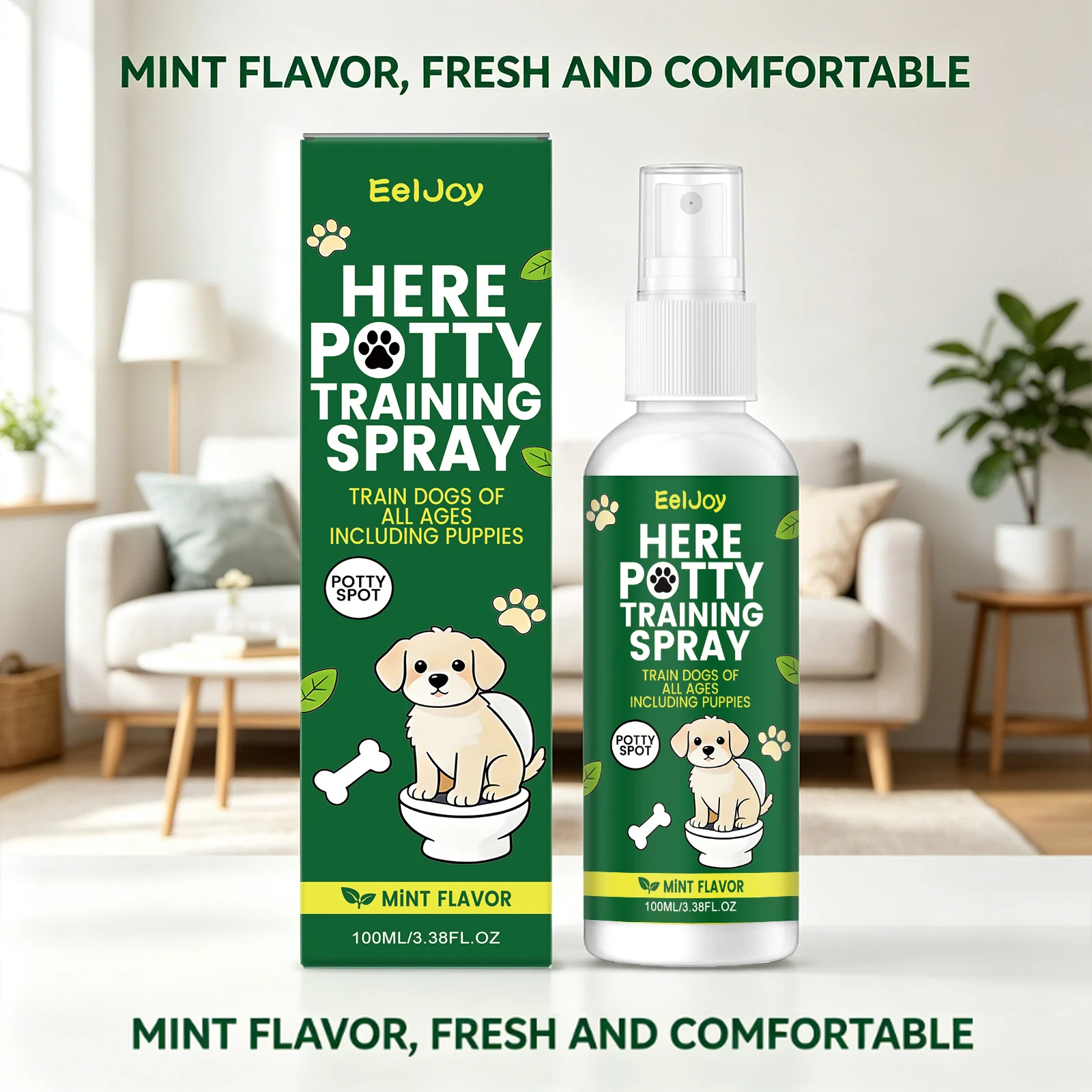 Dog Toilet Training Spray Fixed Point Defecation Develop Good Toilet Habits Reduce Disorderly Defecation Behavior Potty Training