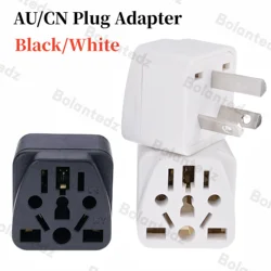 Australian/China/New Zealand Travel Adapter, IEC Type I Plug US/EU/UK/Swiss/Italy/Japan To AU 3 Pin Power Converter 10A/250V