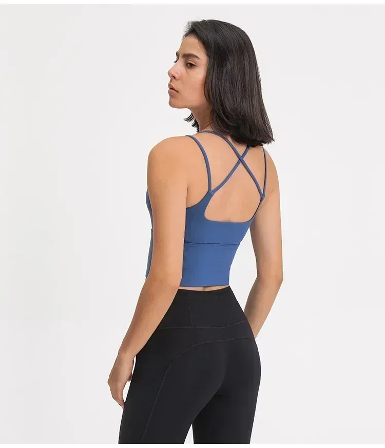 Lemon-ropa interior para mujer, Sujetador deportivo para gimnasio, Yoga, Fitness, Top corto al aire libre para trotar, Tops deportivos, lencería para mujer, ropa deportiva