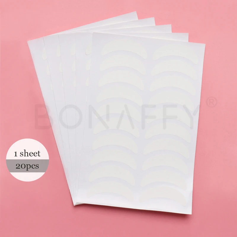 Eye Stickers 100PCS/SET Paper Patches Under Eye Pads For False Eyelash Extension Patches Eye Tips Sticker Wraps Make Up Tools