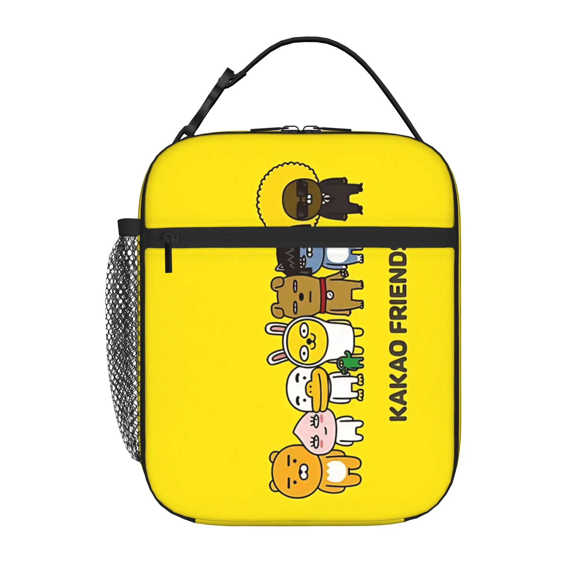 1 Piece For Students Food Container buddies Portable Pocket K-Kakao Zipper Closure Aluminum Foil Food Pouch For Travel