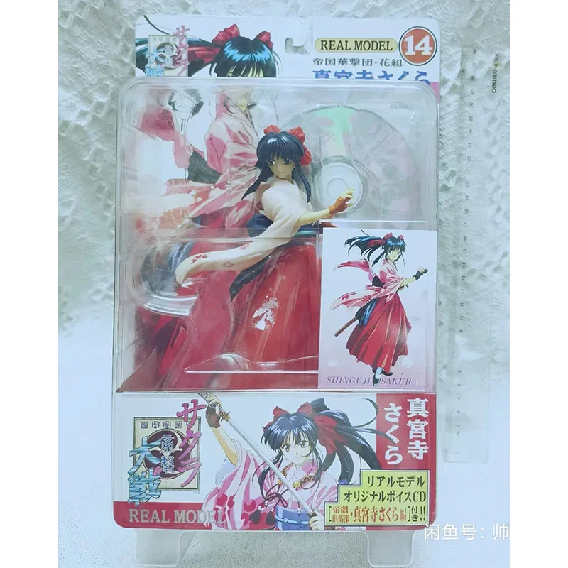 Женская экшн-фигурка аниме «Сакура Shinguuji», Милая модель с изображением героев из мультфильма, игрушки-коробки с орнаментом