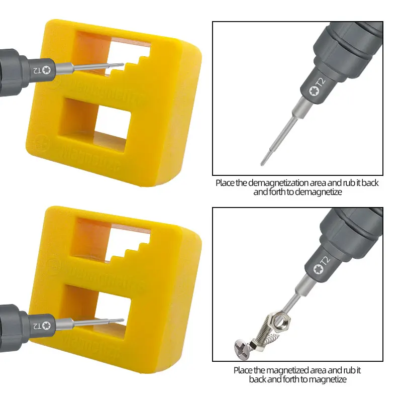 1pc,Multifunctional Demagnetizer,Magnetizer Repair Tool,Screwdriver,Magnetizer, Screws, Sockets, Nuts, Pliers, and Other Tools