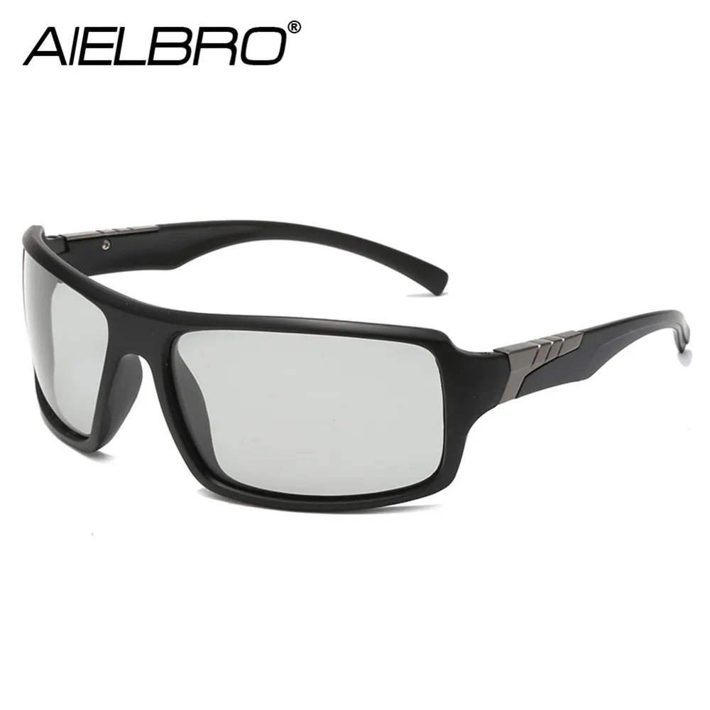 AIELBRO Sunglasses for Men Bike Glasses 2022 Photochromic Glasses Sports Lenses Men\'s Sunglasses Cycling Glasses Man