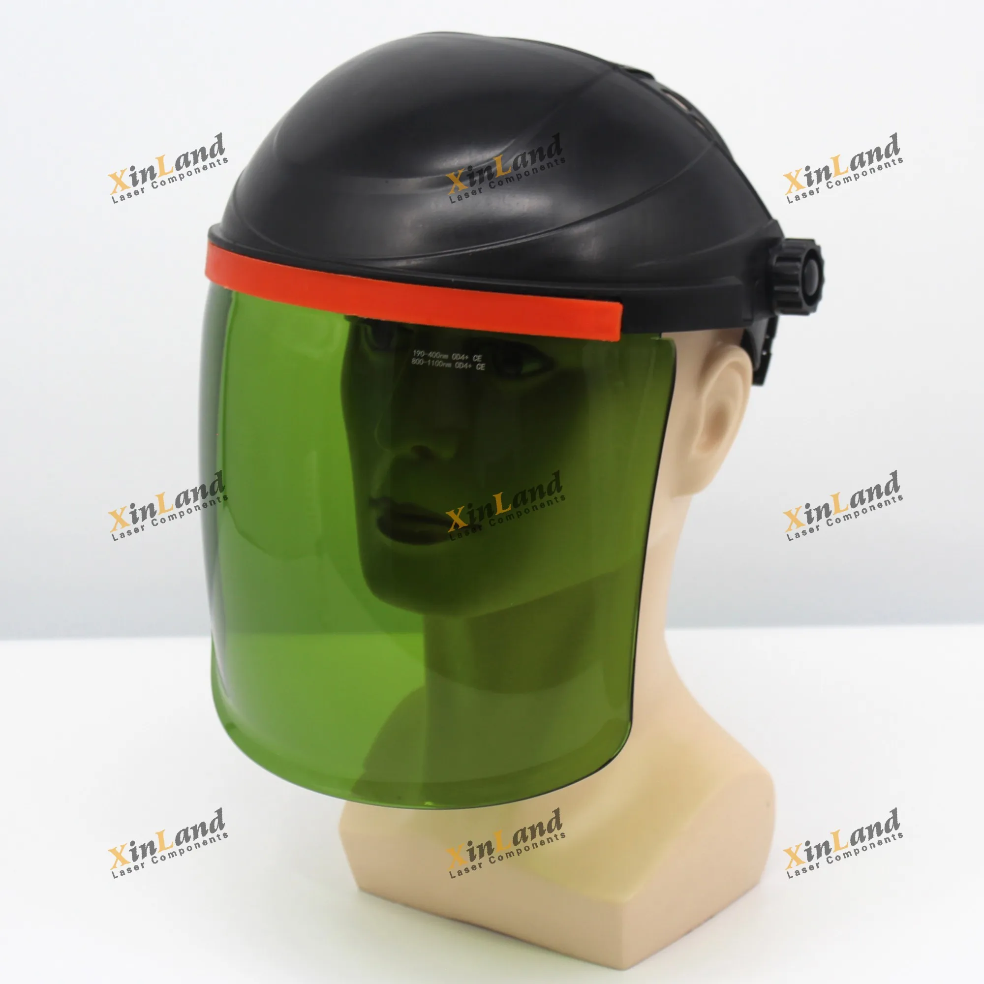 High Quality Xinland SG030 Anti-Fog Green Visor Scratch-Proof UV Protection Welding Helmet OD4+ PC Material Face Shields