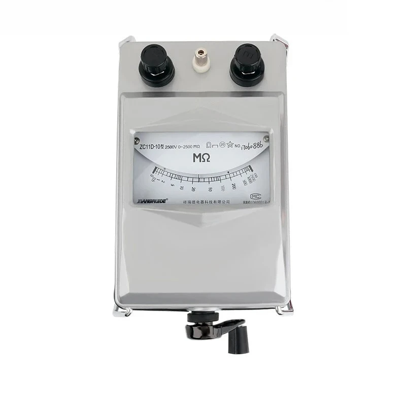 

ZC11D-5-10 electrician shaker meter megohmmeter 5000v insulation resistance meter tester 2500v high voltage