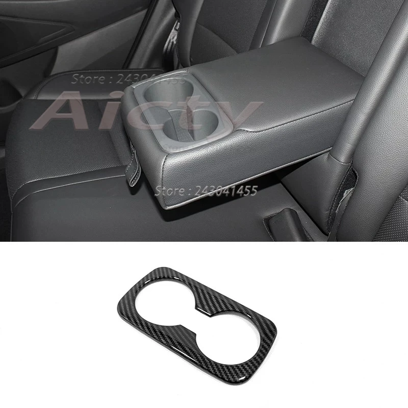 For Hyundai Tucson 2015-2019 2020 Carbon Fiber Accessories Styling Window Switch Panel Gear Shift Panel Door Bowl Cover Trim