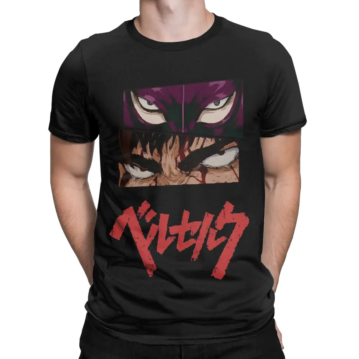 Japan Manga Berserk Anime T Shirt Accessories for Men Women 100% Cotton Casual Tee Shirt Short Sleeve Clothes New Arrival