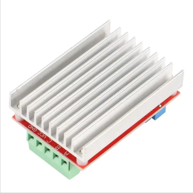 ABCA-3X DC 6-60V 400W BLDC Three Phase DC Brushless Motor Controller PWM Hall Motor Control Driver Board 12V 48V