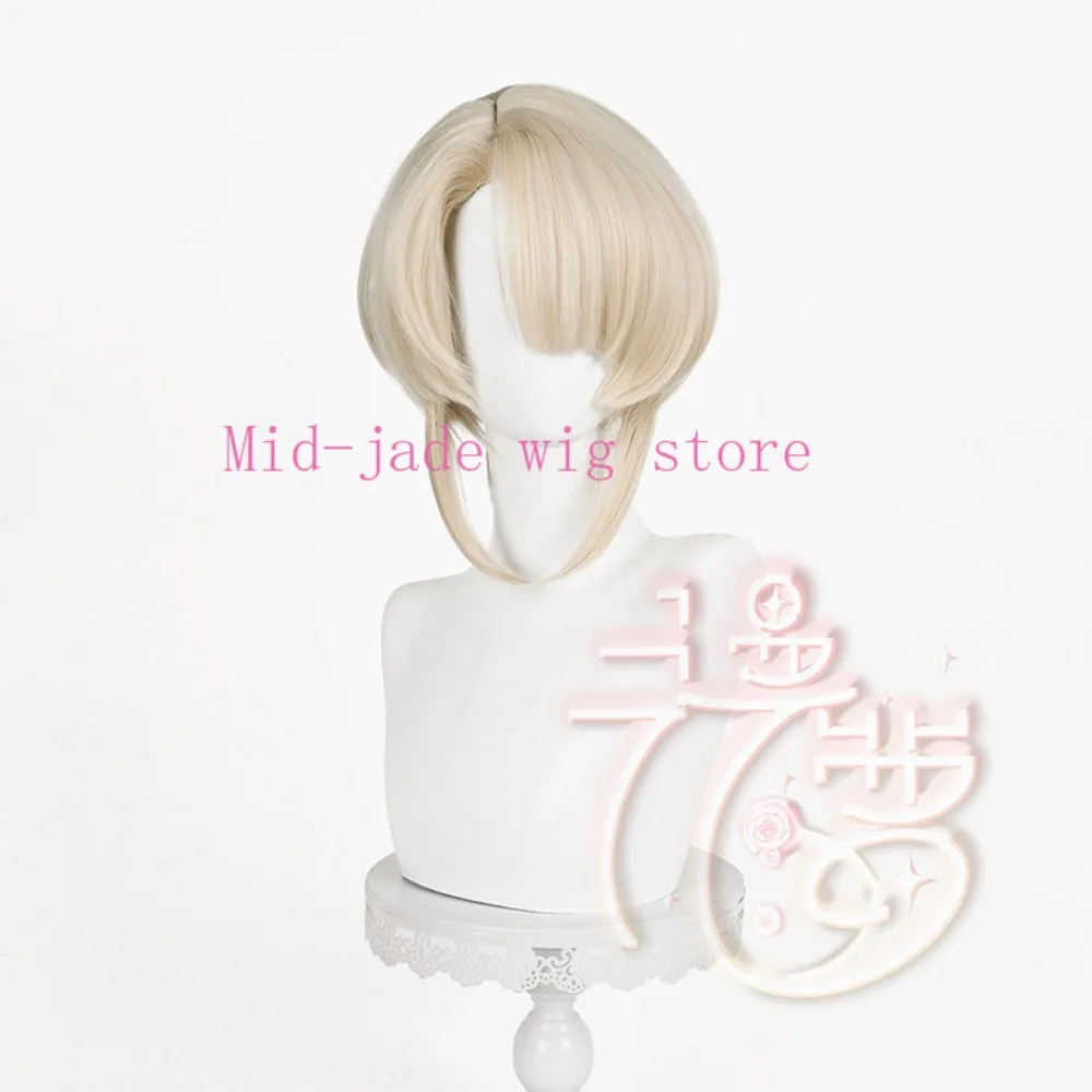 Genshin Impact Freminet Cosplay Wig Realistic Scalp Styled Hair for Valentine Game Festival and Photography
