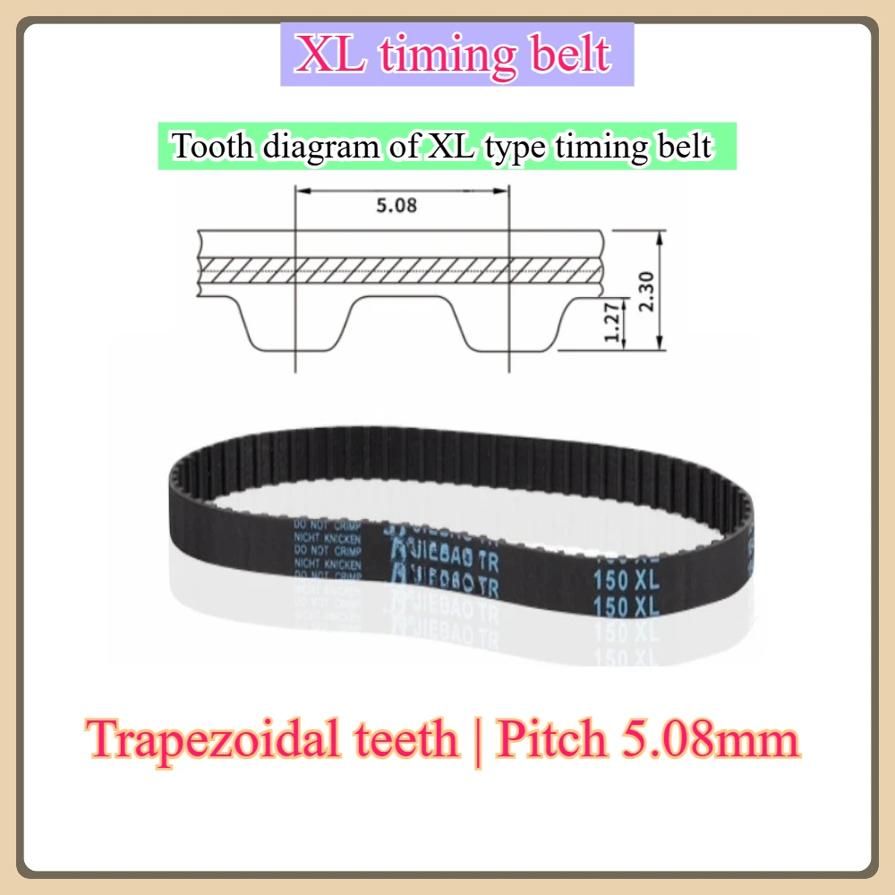 Synchronous belt 84XL 86/ 88/90/ 92XL 94/96/120/122/124/126XL 128XL Drive belt 6mm/8mm/9mm/10mm/12mm/15mm/20mm/25mm drive belt