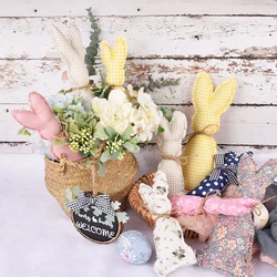 Cloth Easter Bunny Rabbit Doll Ornaments Easter Decorations For Home Easter Festival Party Kids Gifts Easter Decoration 2022