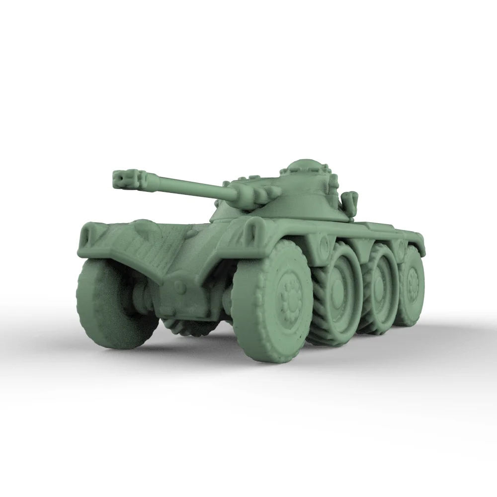 1/220 1/160 1/87 SSMODEL SS996 Railway Military Model Kit France PANHARD EBR1951 Light Tank