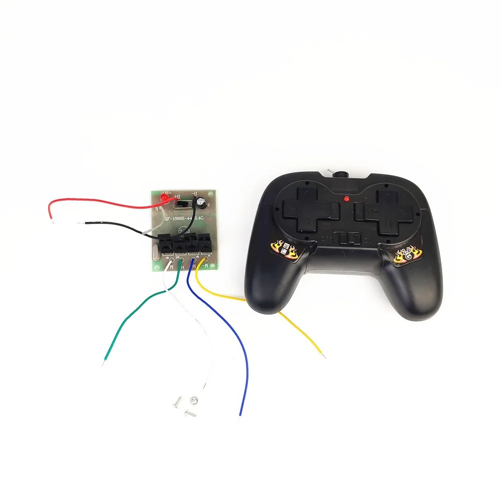 

4CH 2.4G Wireless RC Toy Module Remote Control Receiver Transmitter 5A 50M