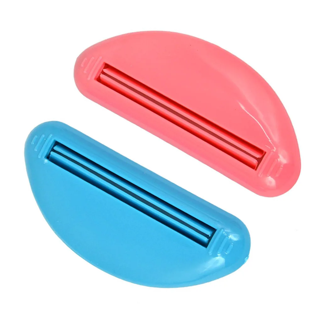 6 Pcs Toothpaste Squeezer Automatic Dispenser Countertop Toothpastes Rolling Manual Tube