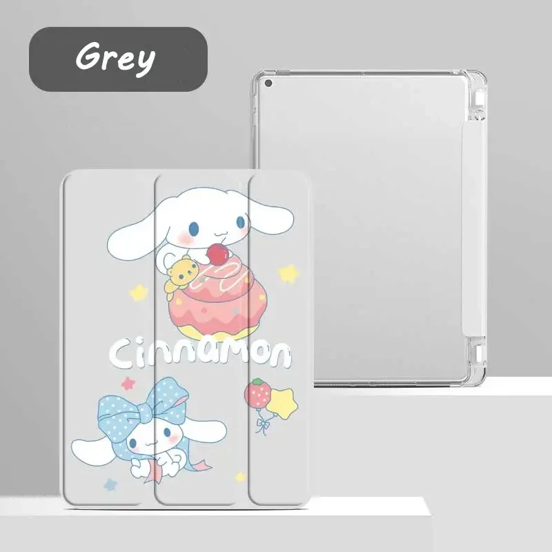 

Kawaii Cinnamoroll Case For Ipad 10th Generation Air4 5 10.9in Case 8th 9th 10.2in Tri-fold Stand Case WIth Pen Slot Mini6 Cover