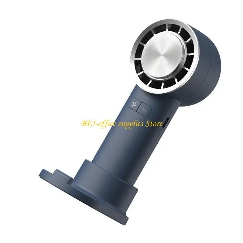 A9LC Handhelds Mini Fan 3 Speed ​​USB C قابلة للإعادة شحن المروحة الباردة ضغط الهواء مروحة تبريد الهواء