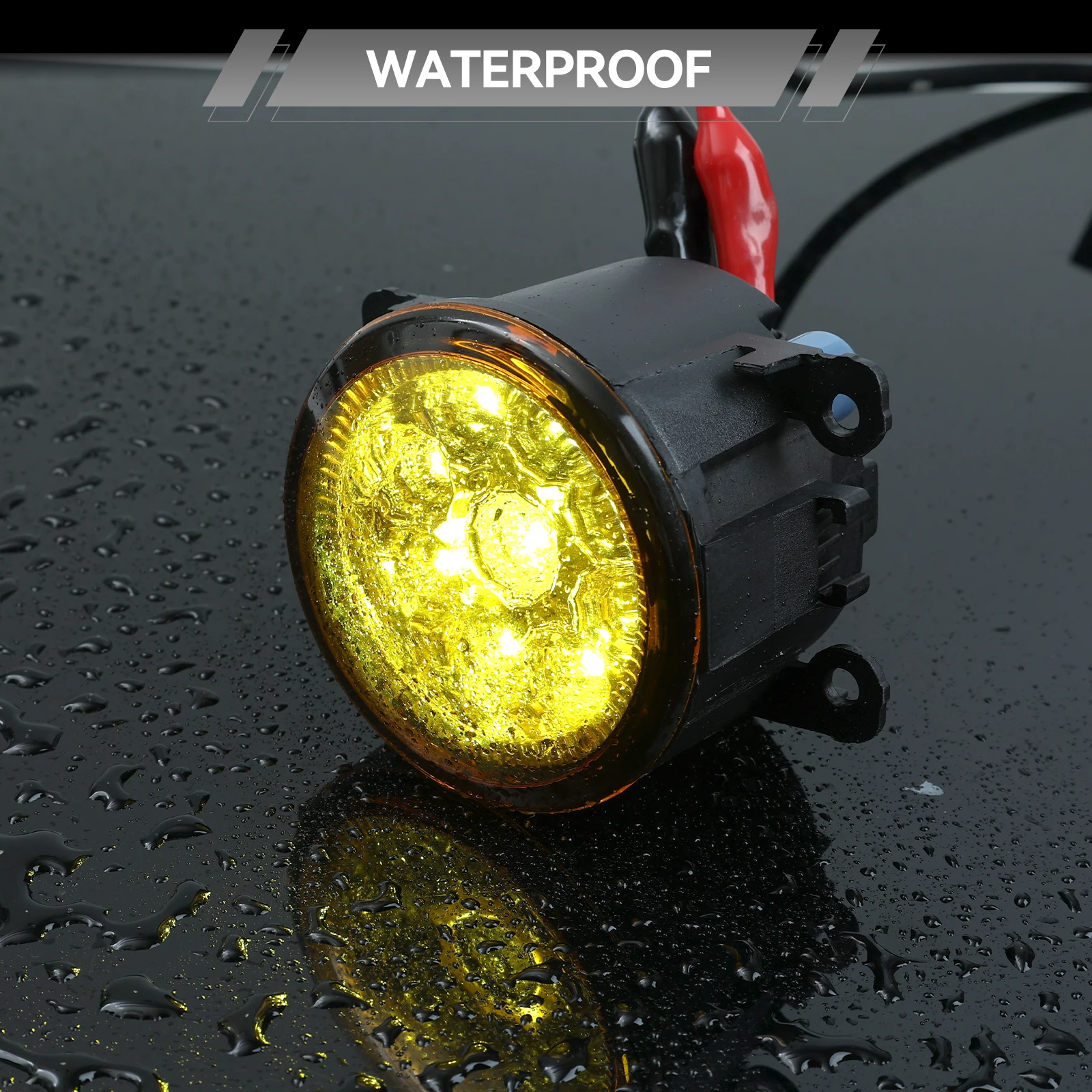 لفورد اكسبلورر 2011 2012 13 2014 2015 فييستا MK5 MK6 التركيز 2 3 العبور LED المصد الأمامي أضواء الضباب مصباح الضباب العنبر الأصفر 12 فولت