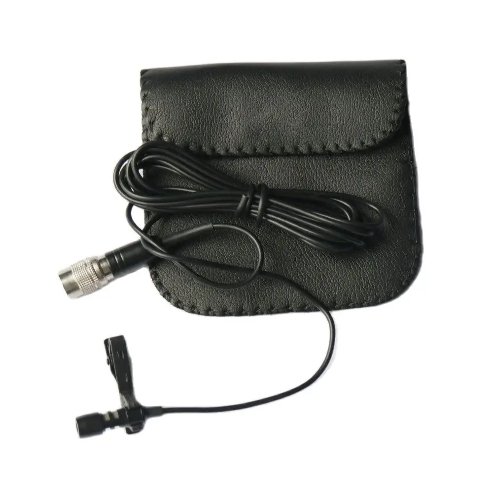 

ATM60 Tie Clip Lavalier Microphone For Audio-Technica Wireless Hirose 4Pin AT4 With Bag 2m Cable