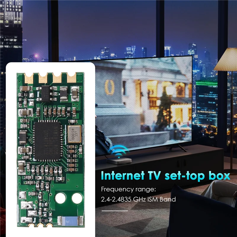 Excellent-USB Wifi Module RTL8188CUS Wireless Network Card Module W2 Onboard  Antenna