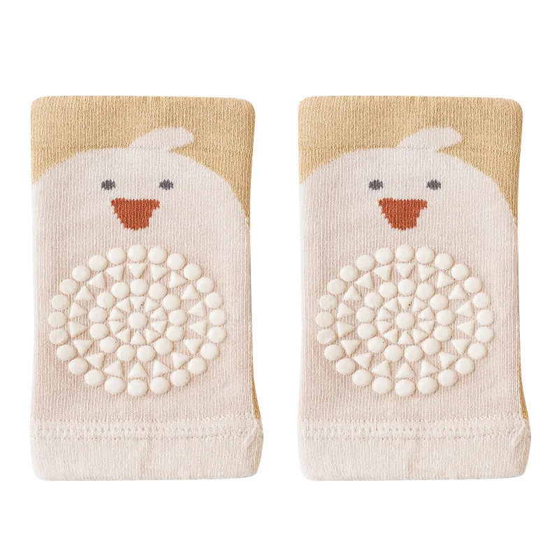 

Детские наколенники Весна-Лето 2026: дышащий сетчатый хлопок, нескользящий, с мультяшным дизайном, идеально подходят для защиты коленей при ползании малышей