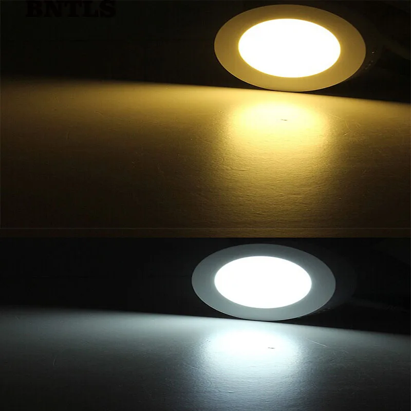 

Led Panel light 6W 12W 18W AC85-265V Recessed Ceiling Light Round Down Light Spotlight Lighting 20PCS/LOT