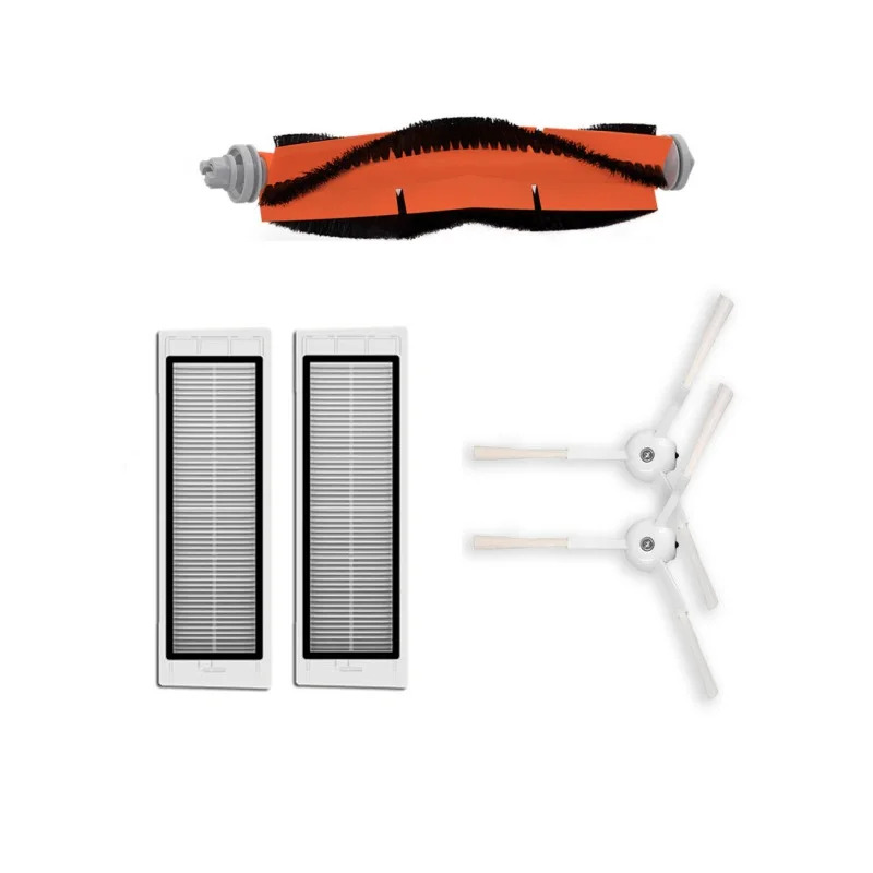 Filtro Hepa per Xiaomi Mijia 1S,Roborock S5 S50 Max,Mi Robot aspirapolvere, rullo Mop spazzola laterale accessori Kit pezzi di ricambio