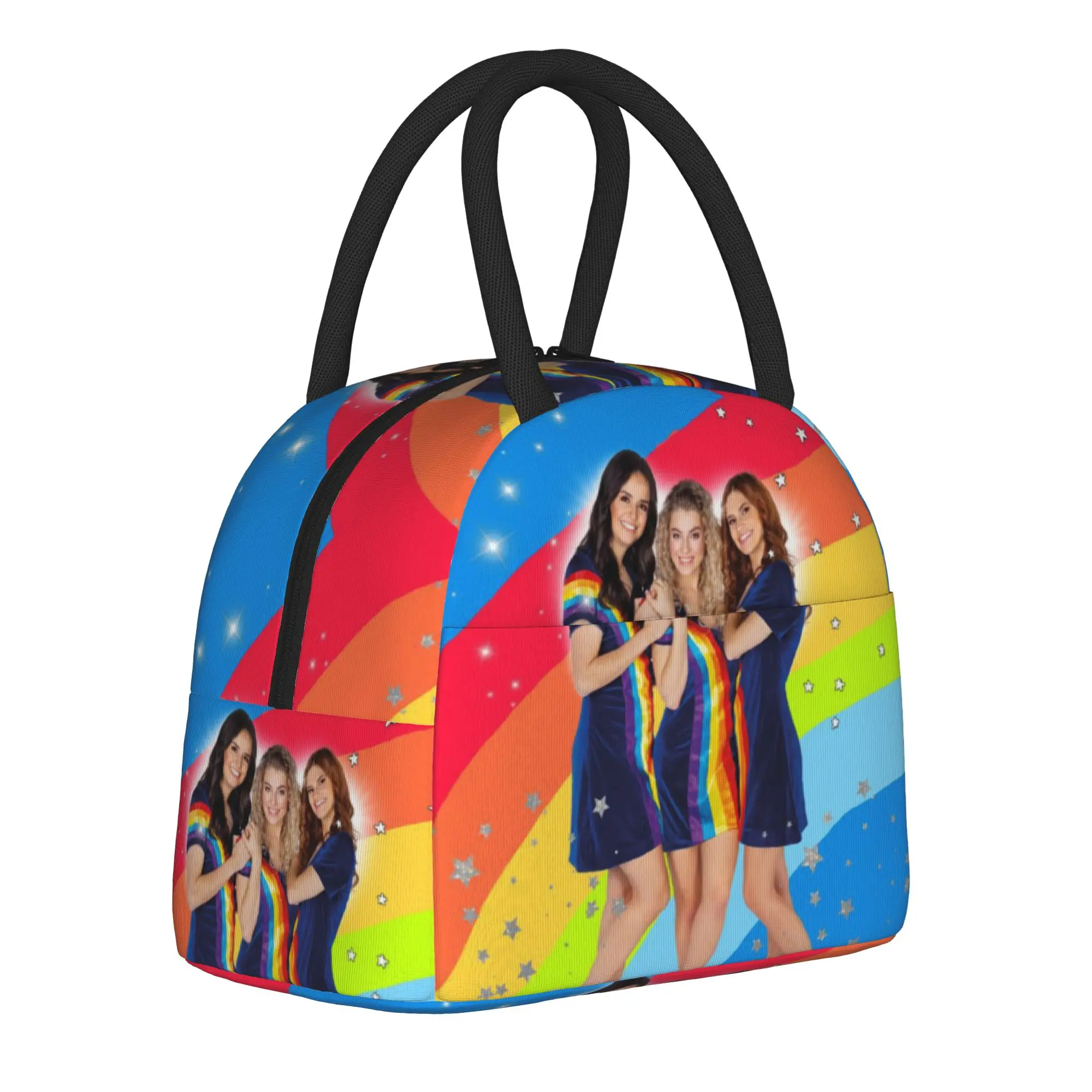 K3 Studio100 Girl Group Insulated Lunch Bags for Men Women  Storage Food Box Portable Thermal Cooler Bento Box For Travel